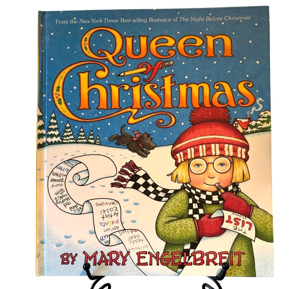 VTG 2003 First Ed., Queen of Christmas Book by Mary Engelbreit, Hardcover